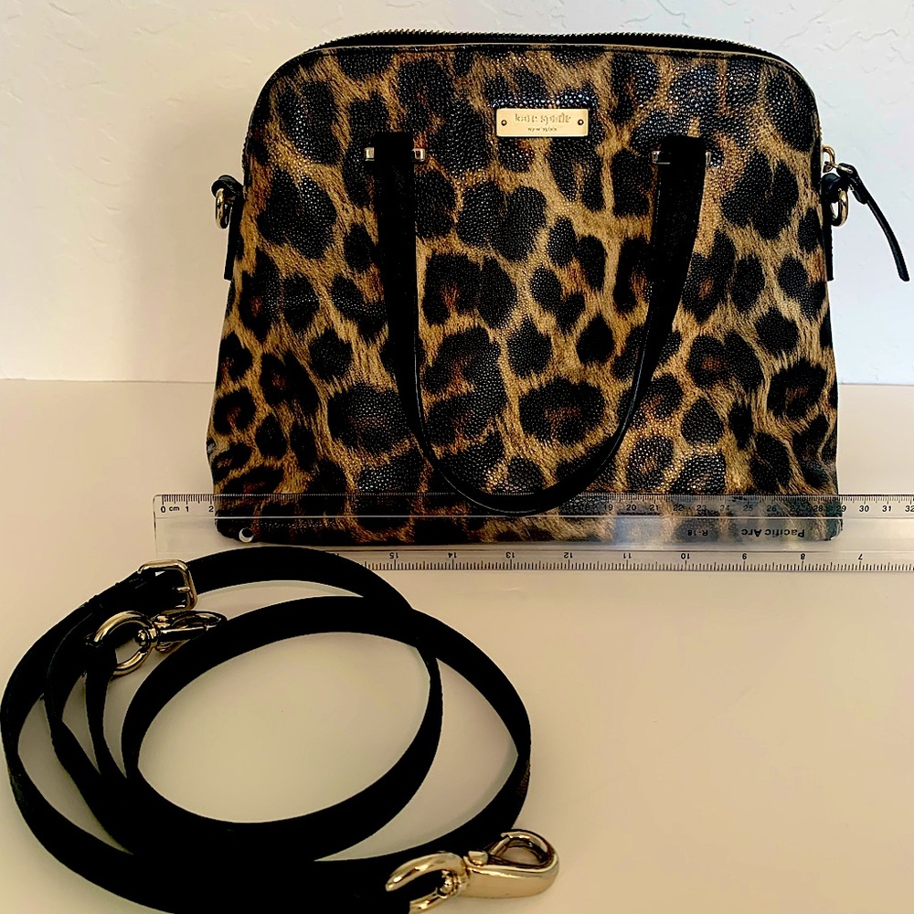 Beautiful Leopard Print Kate Spade Medium Size Purse